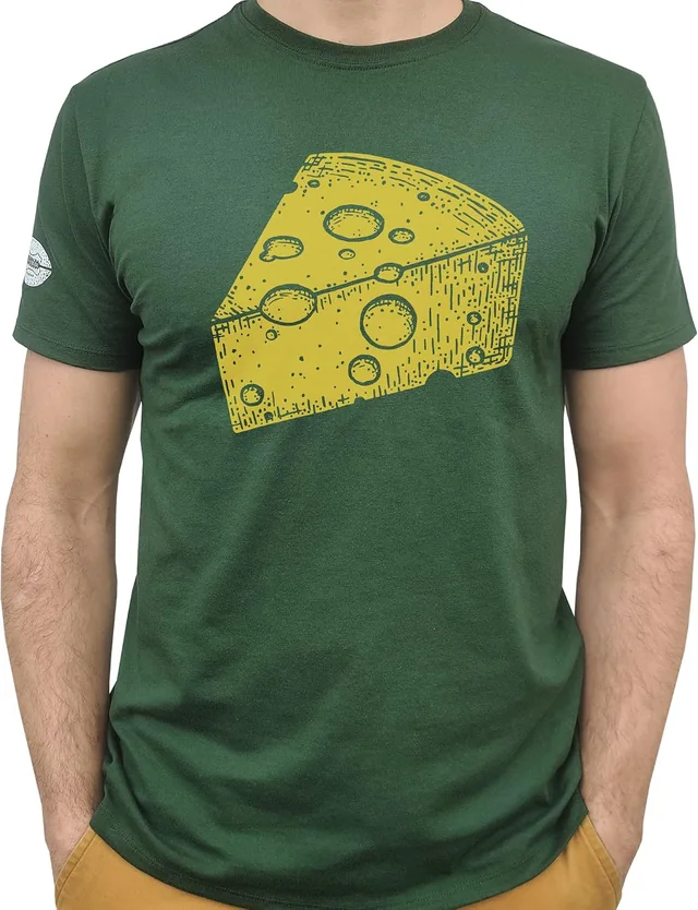 Wisconsin Cheese Football T-Shirt — view 1